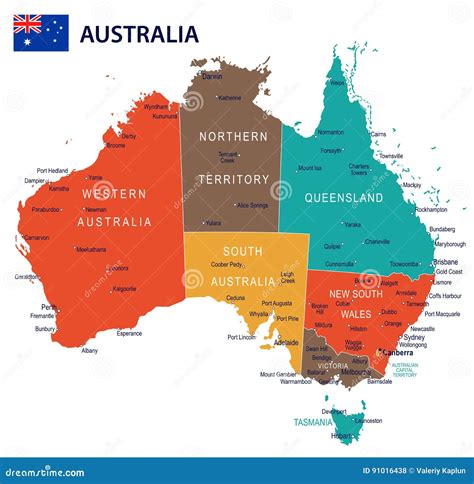 αυστραλία χάρτης