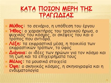 κατα ποσον και κατα ποιον μερη