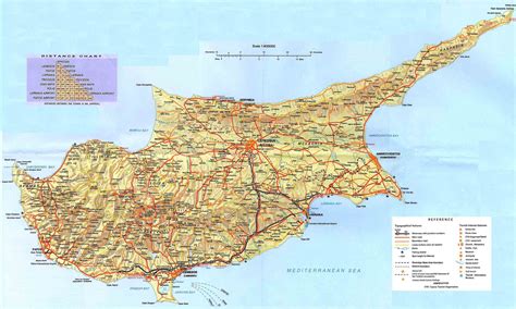 κύπρος χάρτης