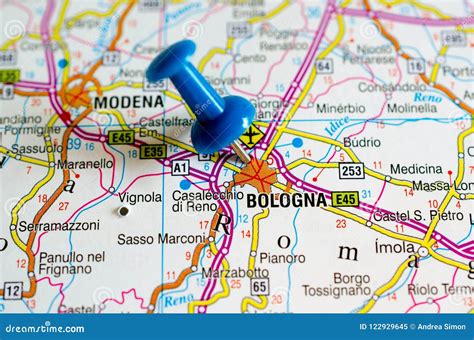 μπολονια ιταλια χαρτης