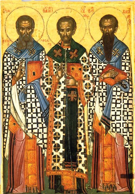 οι αγιοι τρεις ιεραρχες
