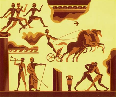 ολυμπιακοί αγώνες στην αρχαιότητα και σημερα