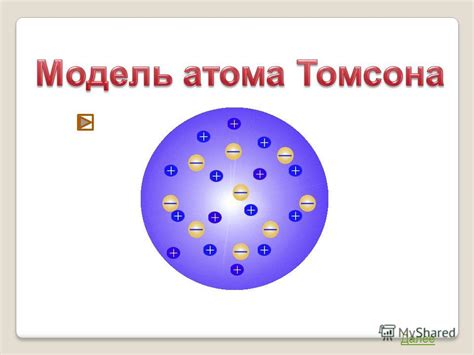атом представляет собой шар по всему