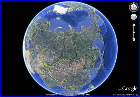 гугл карта планета земля