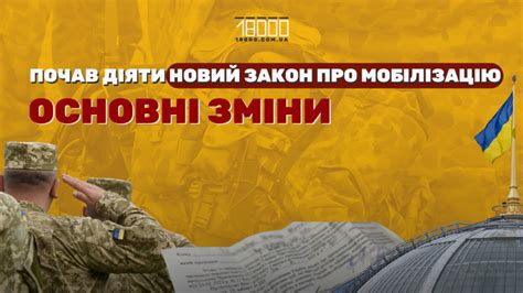 зміни в закон про мобілізацію