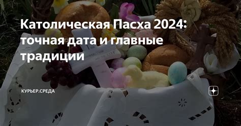 католическая пасха 2024 год