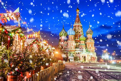 новогодние праздники в россии