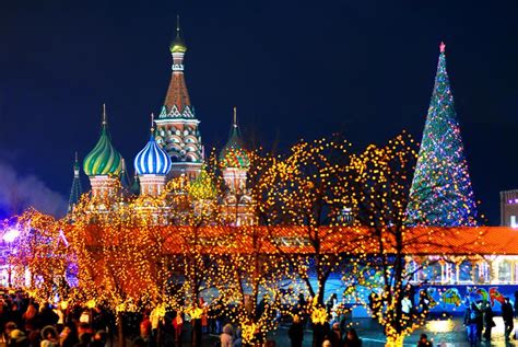 новогодняя ночь в москве