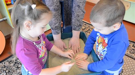 песочная терапия в детском саду