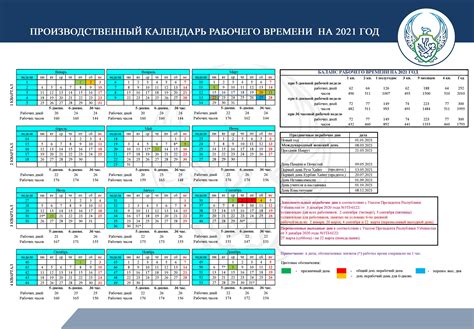 производственный календарь узбекистан 2024