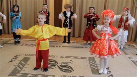 русский танец для детей