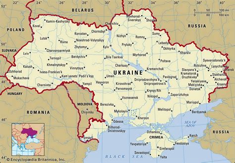 украина на карте мира