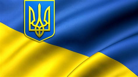 флаг и герб украины