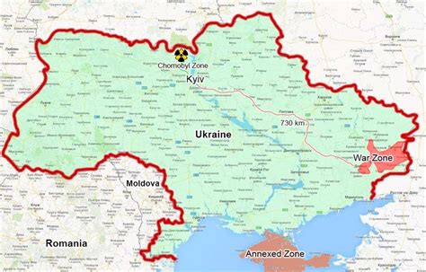 чернобыль на карте украины