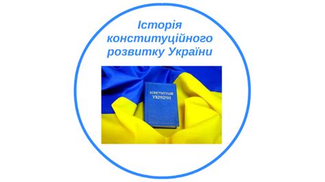 історія конституційного розвитку україни