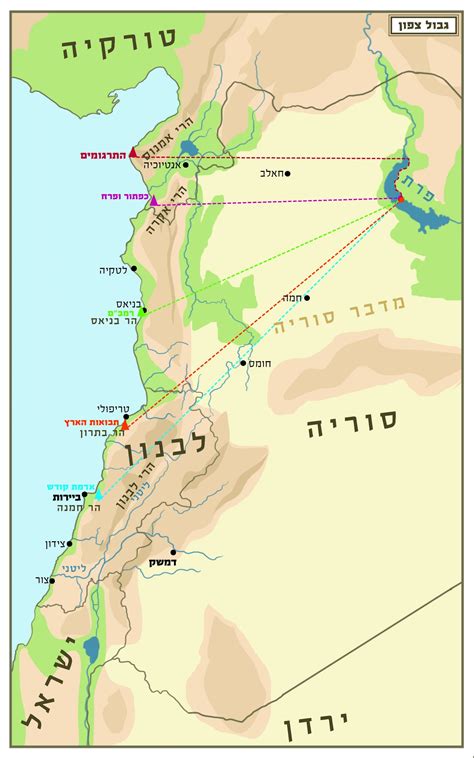 גבול ישראל ירדן מפה