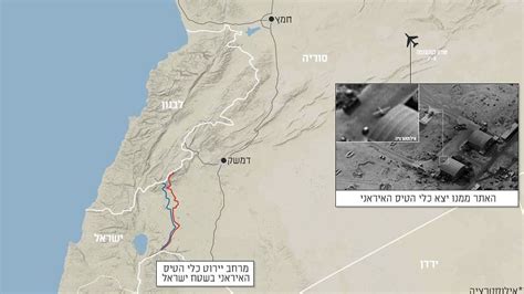 גבול ישראל סוריה מפה