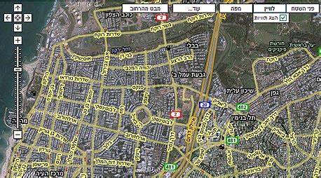 גוגל מפות ישראל