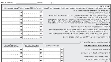 הגשת דוח שנתי 2023