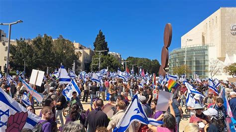 הפגנה היום בתל אביב