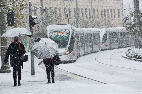 מזג אוויר ירושלים שלג