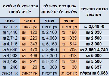 מס הכנסה שלילי 2024