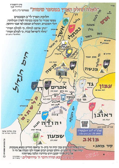 מפת ארץ ישראל השלמה