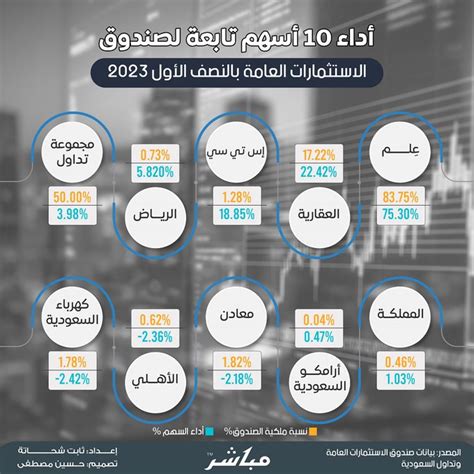 التقرير السنوي لصندوق الاستثمارات العامة