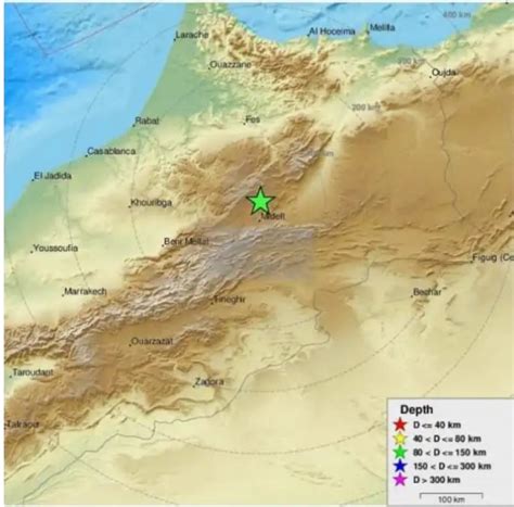الزلزال في المغرب اليوم