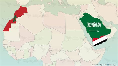 المسافة بين المغرب والسعودية