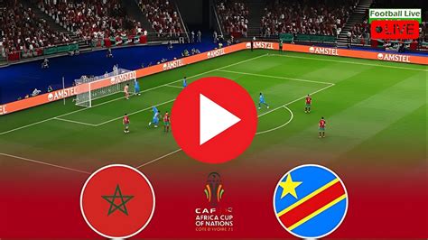 المغرب ضد الكونغو بث مباشر
