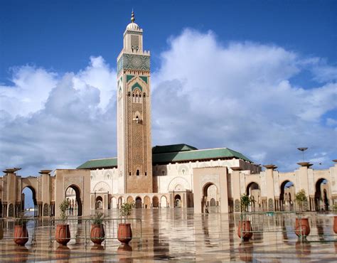 بحث حول مسجد الحسن الثاني