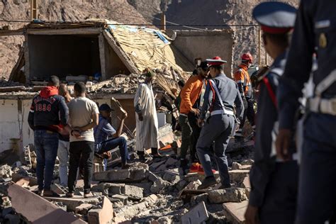 حصيلة ضحايا زلزال المغرب