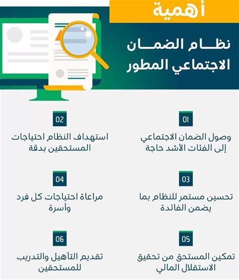 خدمات الضمان الاجتماعي المطور