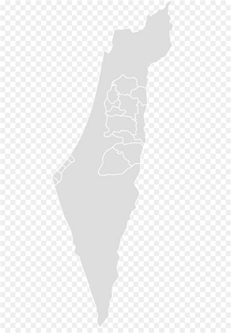 خريطة فلسطين مفرغة