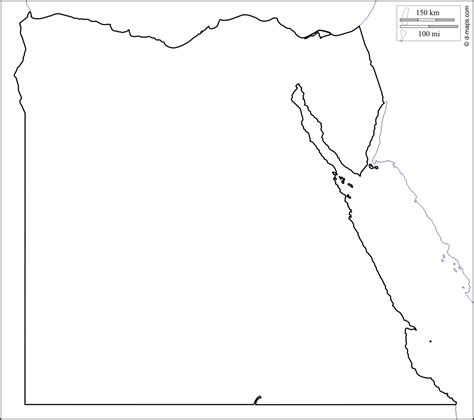 خريطة مصر صماء png
