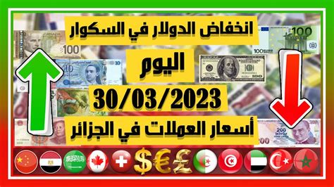 سعر الدولار اليوم في الجزائر