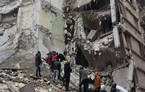 صور زلزال سوريا وتركيا