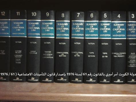 قانون التأمينات الاجتماعية رقم 61 لسنة 1976