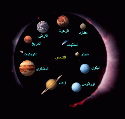 كم كوكب في المجموعة الشمسية