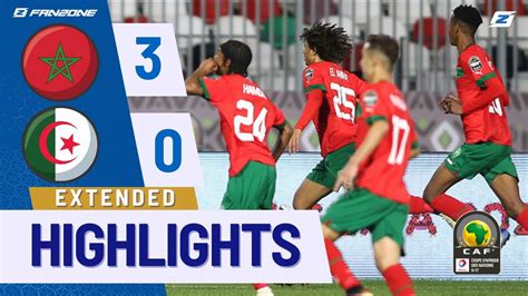 مباراة الجزائر و المغرب اقل من 18 سنة
