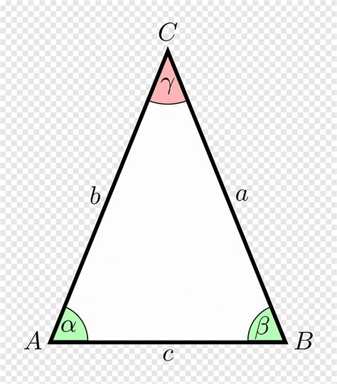 مساحة مثلث متقايس الضلعين