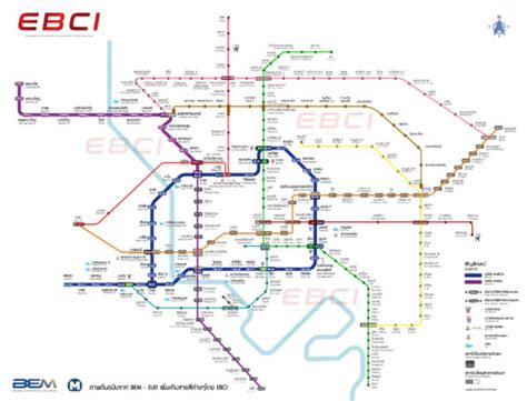 แผนที่รถไฟฟ้า 2566