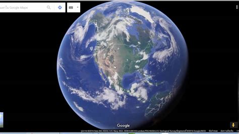 แผนที่โลก google earth