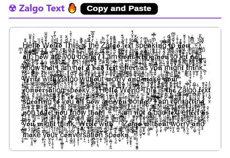 ᐈ Zalgo Text Generator For Roblox 