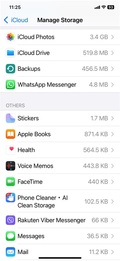 ‘Manage storage’ is the way to go