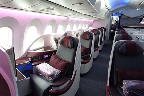 カタール航空・ビジネスクラス 787
