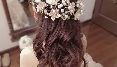 カラードレスに合うロング髪型 【カラードレスに合う髪型】を提案！美しい花嫁姿で特別な思い出に ARINE アリネ