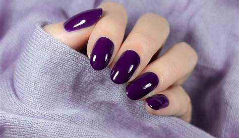 シンプル ネイル 紫 のおすすめ15選♡ひと塗りで高級感ある指先に トラブルブック