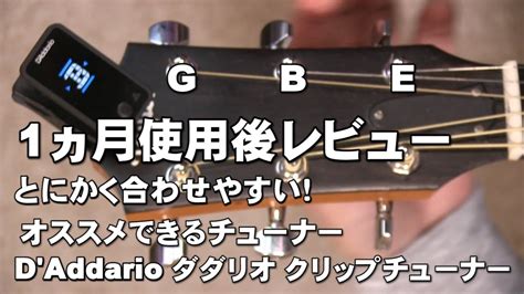 D'Addario ダダリオ PWCT17 GN グリーン クロマチック クリップ チューナー Waves Eclipse